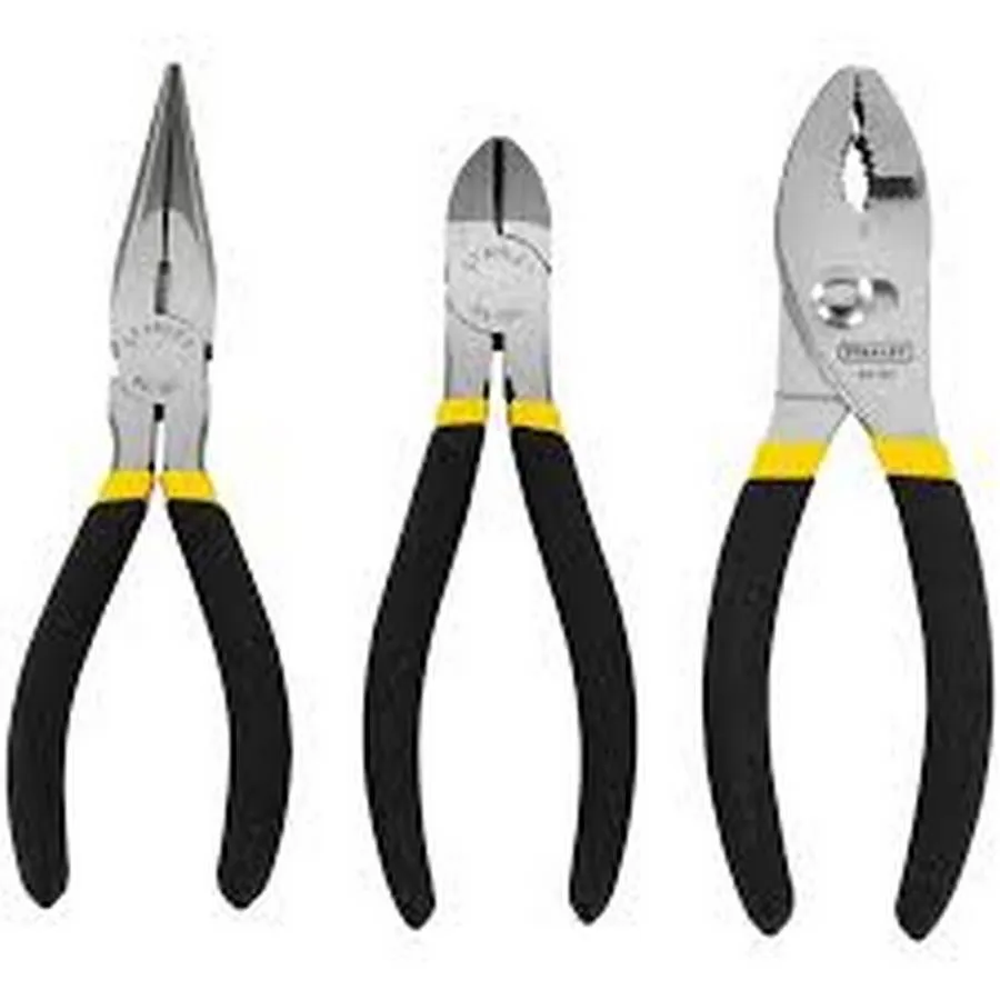 Buy 3 PCS. BASIC PLIER SET STANLEY® PLIER 150MM STANLEY PLIER TOOL