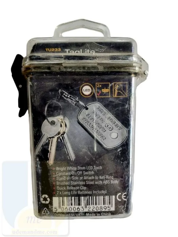 Buy TAGLITE - BRIGHT WHITE 3 MM LED TORCH - CONSTANT ON/OFF SWITCH ...