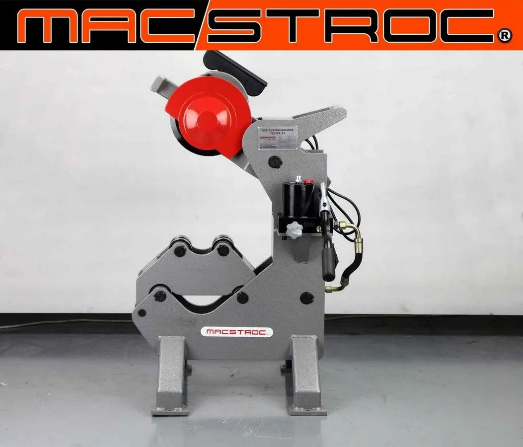 Buy PIPE CUTTING MACHINE HEAVY DUTY DESIGN ELECTRO HYDRAULIC PIPE